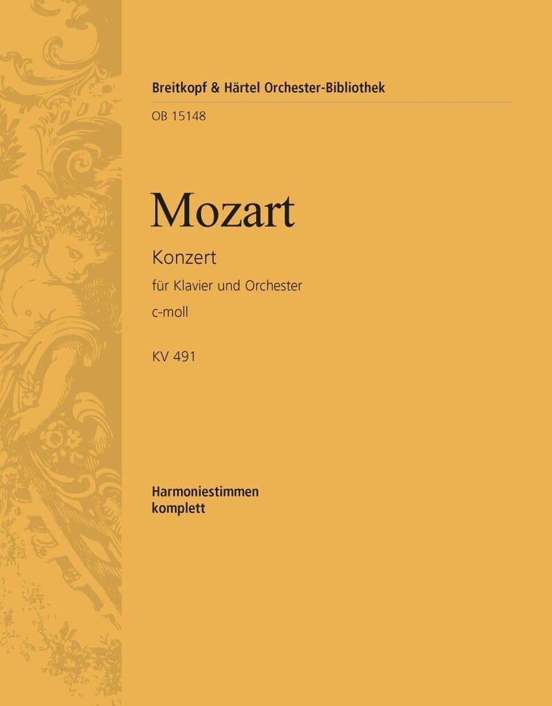 Konzert Für Klavier und Orchester C-Moll Kv 491